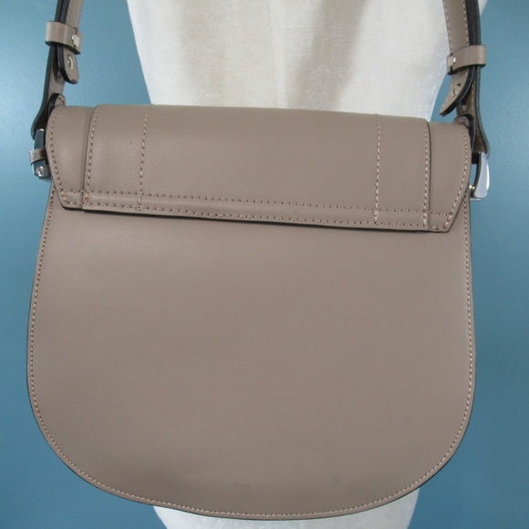 Nicoli  Tan Italian Leather Luxury Handbag - Picture 4 of 8